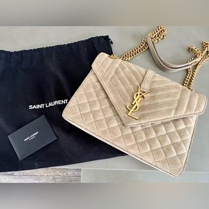Saint Laurent YSL Medium Envelope Bag